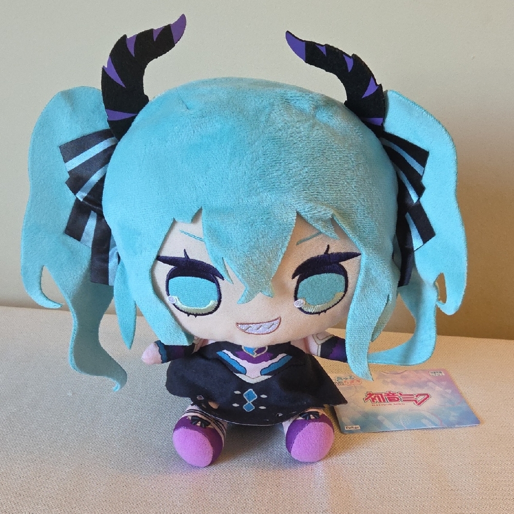Hatsune Miku Villian Ver Plush Demon Girl Round 1 Prize Furyu